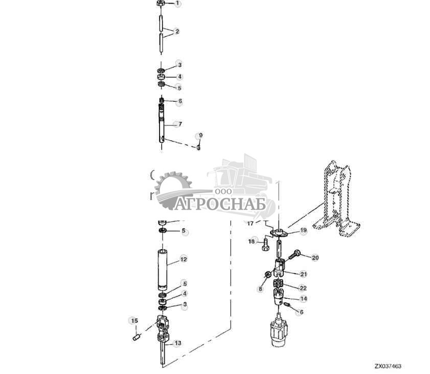 Вал рулевого управления 